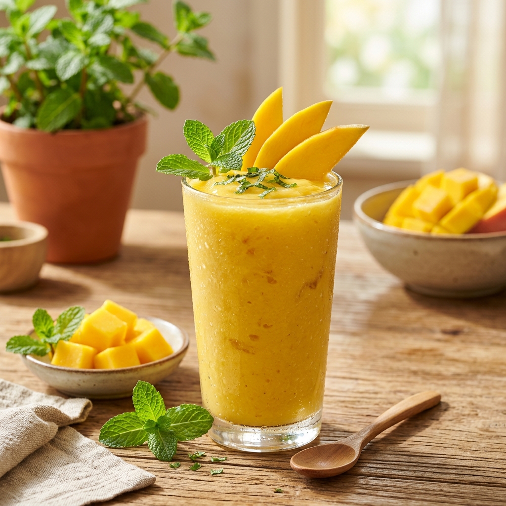 Beverage Industry Mango Smoothies Milkshakes Drinks