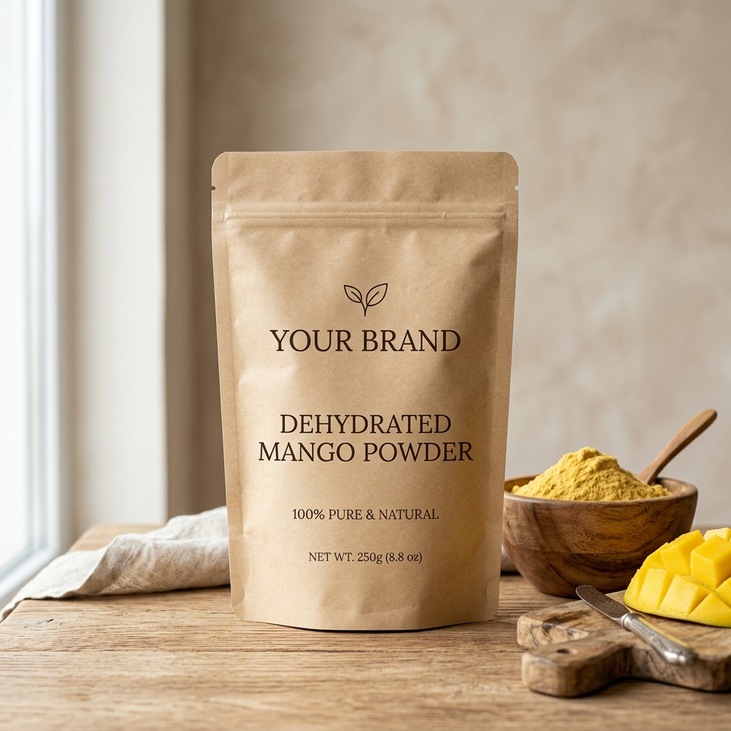 Resealable Fruit Powder Barrier Standup Pouches
