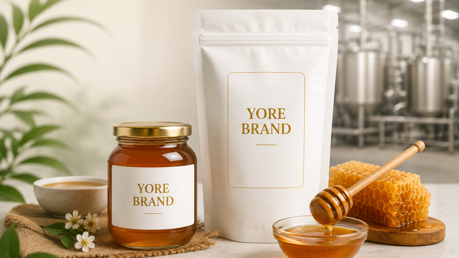 Pure Organic Natural Honey