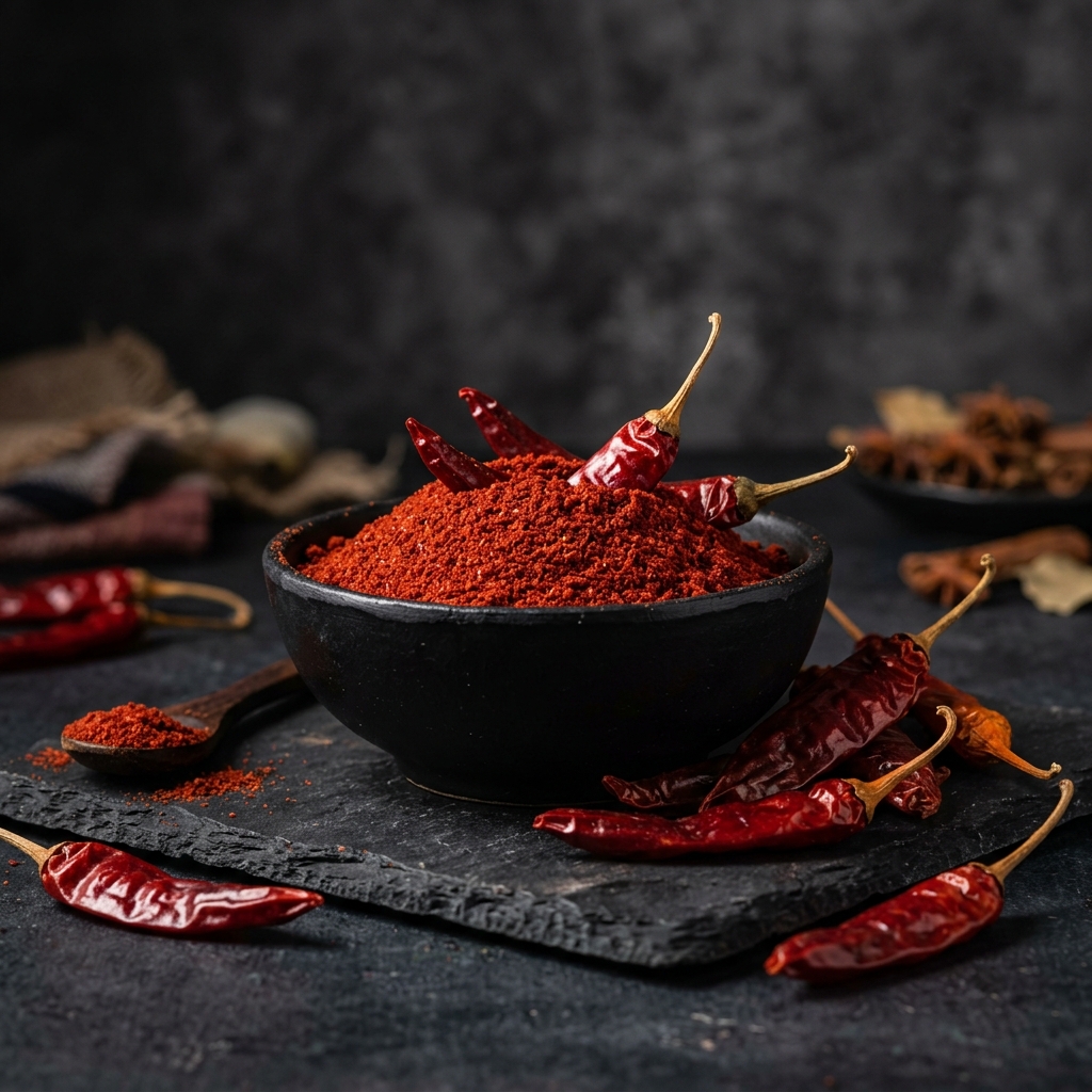Steam Sterilized Red Chilli Powder